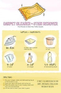 How To Make a Green Cleaning Solution To Clean Carpets
