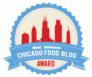 Chicago Food Blog Award
