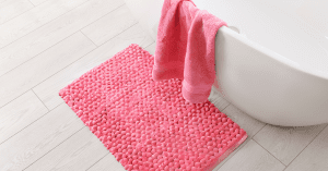 wash bathroom rugs