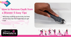 how to remove caulk from the shower