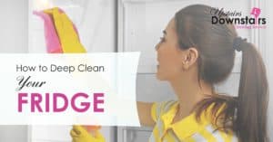 deep clean fridge