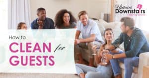 Cleaning house for company