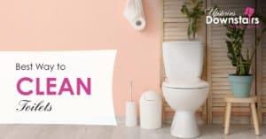 How to clean a toilet