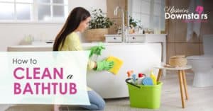 how to clean a bathtub