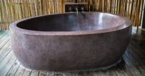 stone resin bathtub