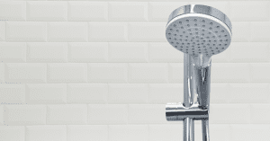 clean shower head