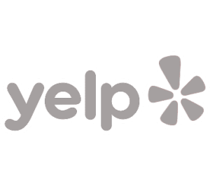 yelp greyscale logo